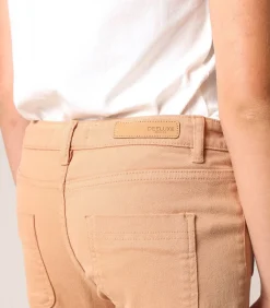 Outlet LIZETTE - Hoge taille stretch katoenen flared broek Kinderen Jeans