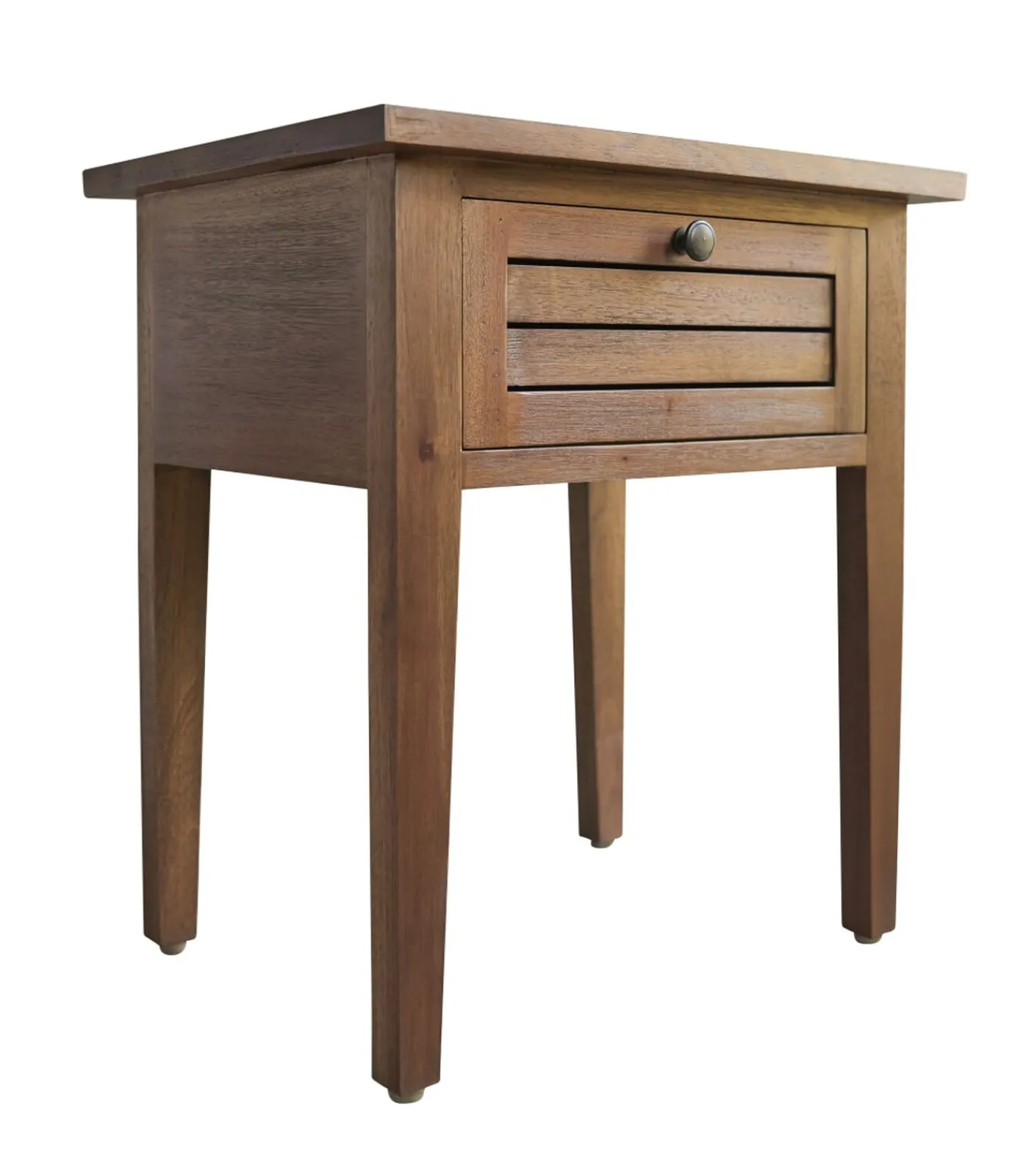 Tikamoon Loggia - Massief mahonie nachtkastje