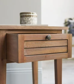 Tikamoon Loggia - Massief mahonie nachtkastje