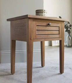 Tikamoon Loggia - Massief mahonie nachtkastje