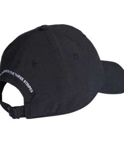 DAMES Adidas LOGO - Baseball Pet - Zwart