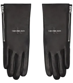 DAMES Calvin Klein LOGO - Handschoenen - Zwart