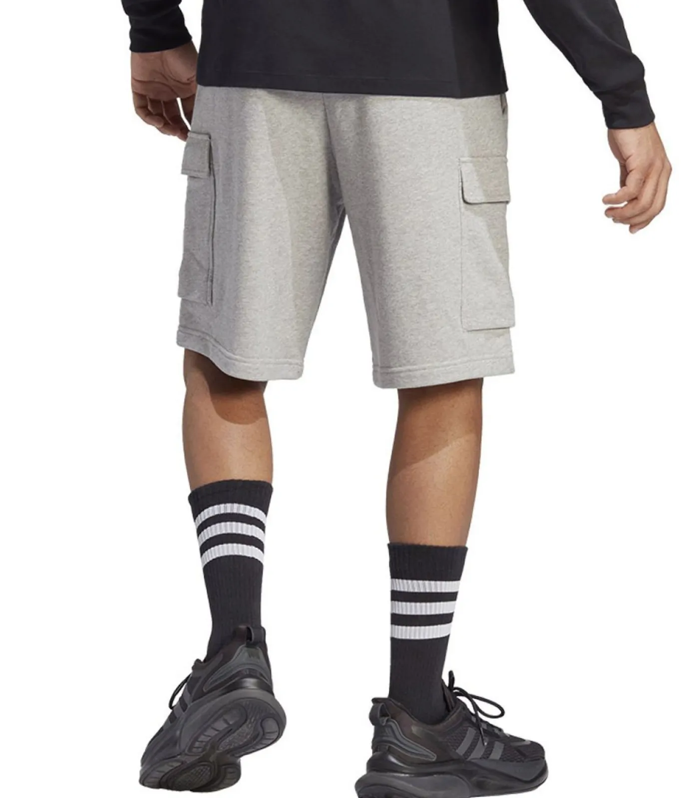 LOGO - Korte Broek - Grijs Heren Broeken & Shorts