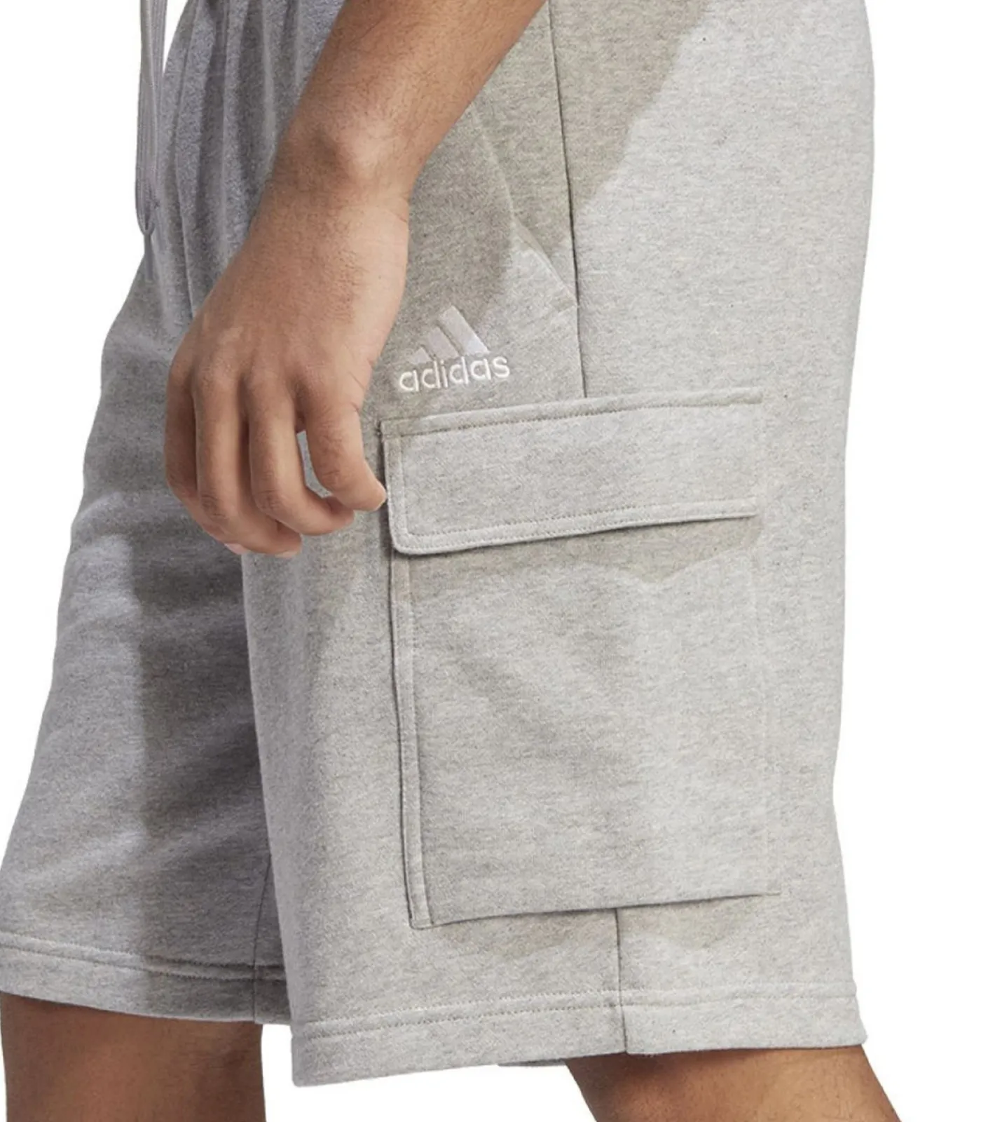 LOGO - Korte Broek - Grijs Heren Broeken & Shorts