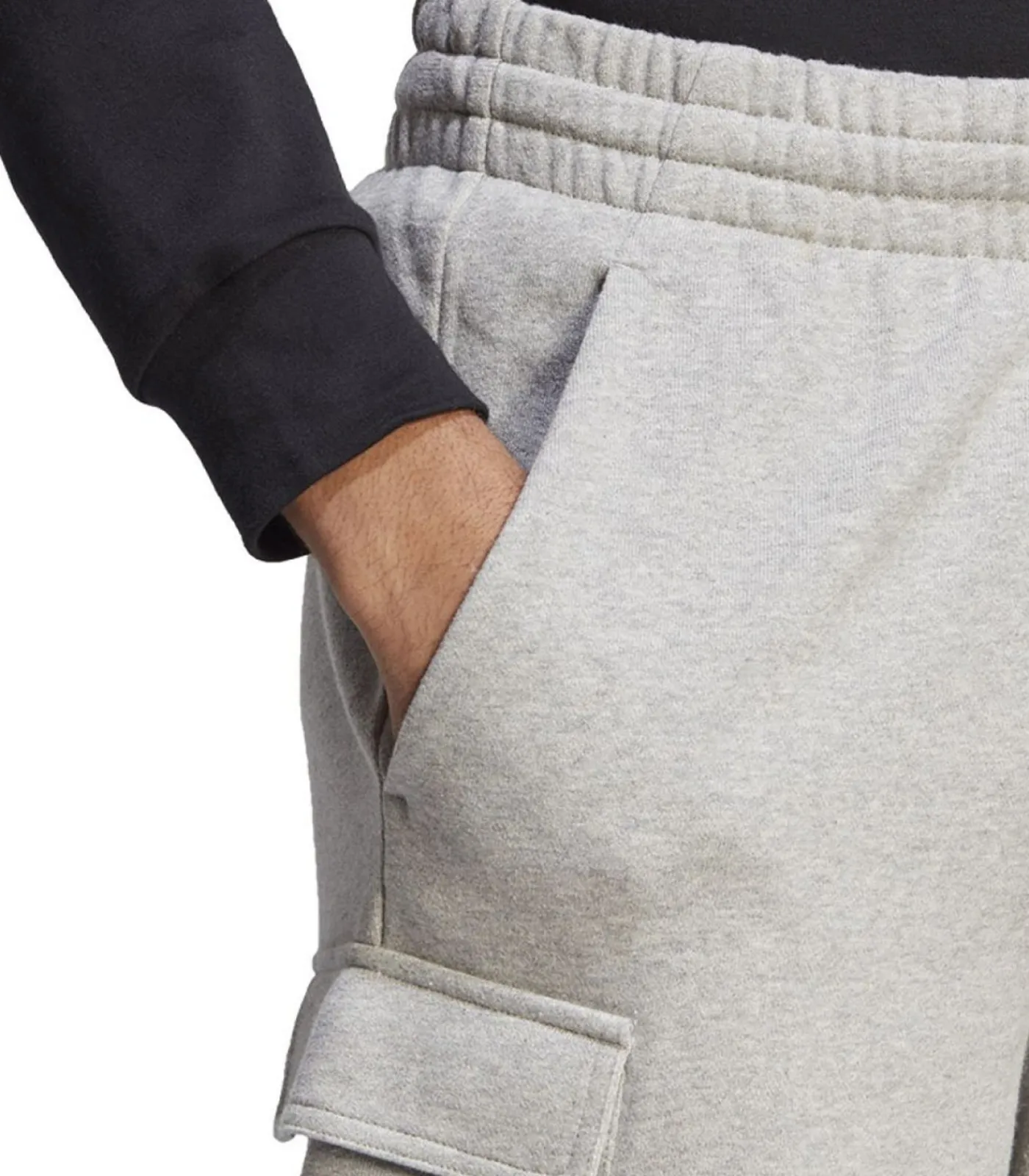 LOGO - Korte Broek - Grijs Heren Broeken & Shorts