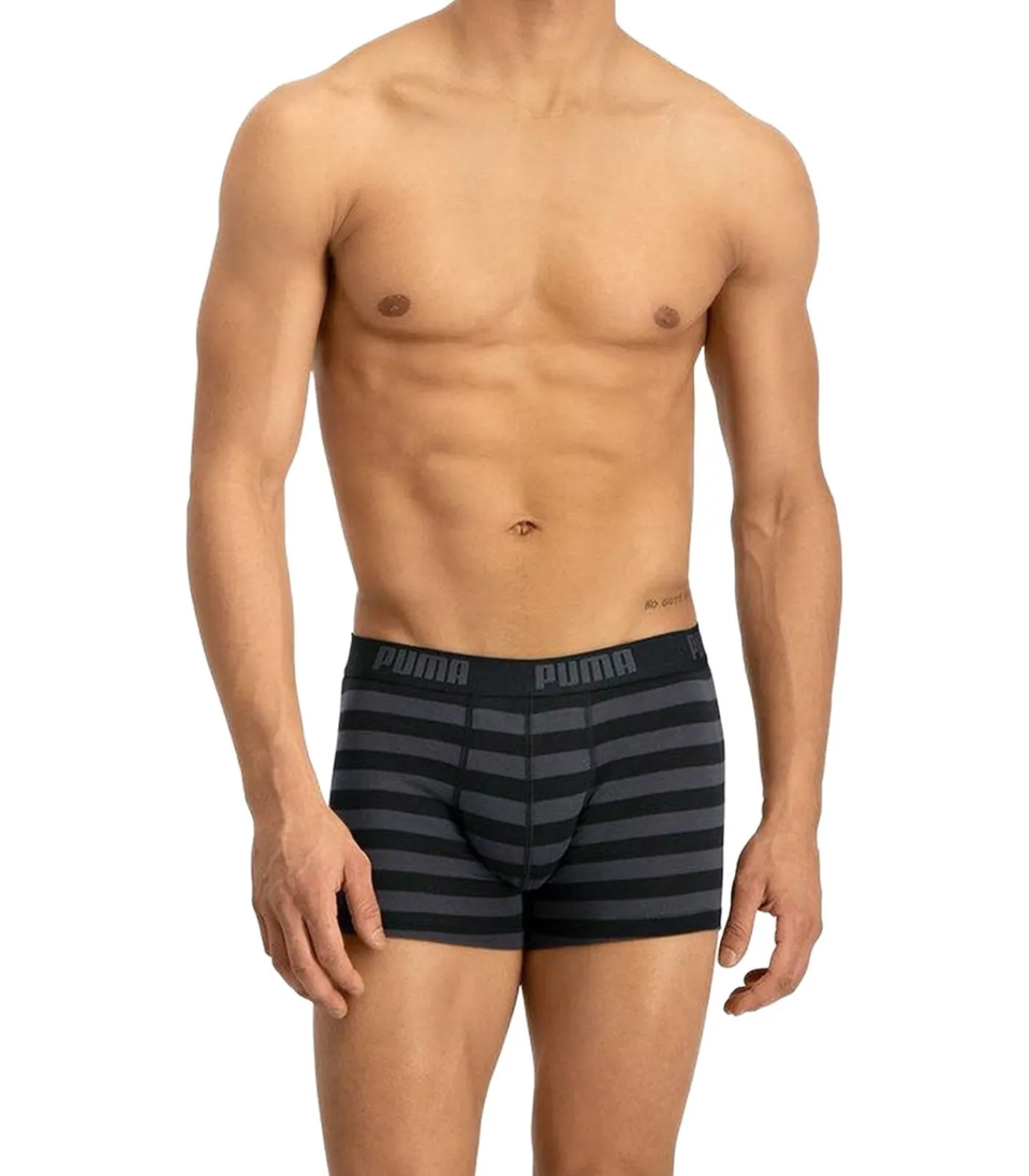 Heren PUMA LOGO - Korte Broek - Zwart