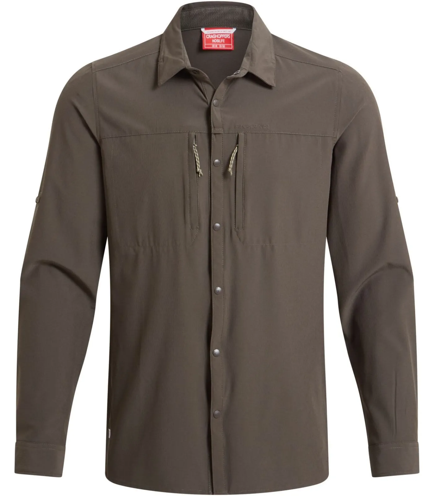 Clearance LOGO - Shirt - Groen Heren Hemden