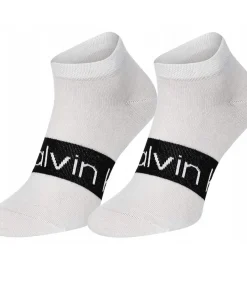 DAMES Calvin Klein LOGO - Sokken - Grijs