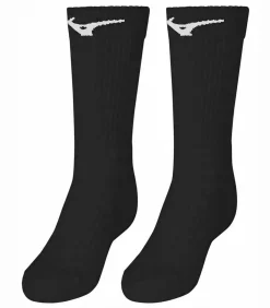 Heren Mizuno LOGO - Sokken - Zwart