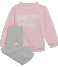 Kinderen Adidas LOGO - Trainingspak - Roze