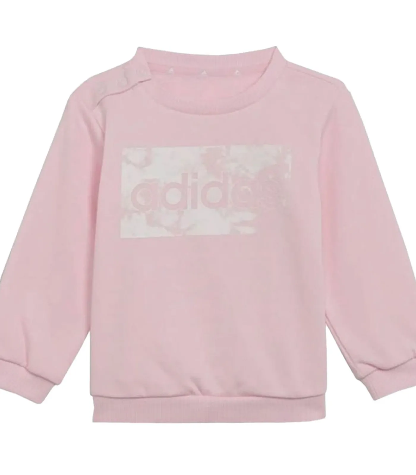 Kinderen Adidas LOGO - Trainingspak - Roze