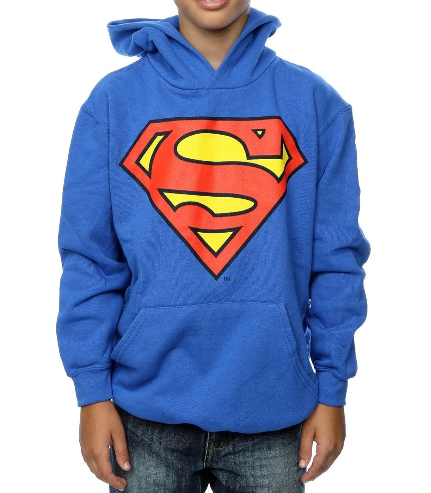 Sale LOGO - Trui met kap - Blauw Kinderen Truien & Vesten