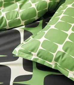 Scion Living LOKHO Menthe - Dekbedovertrek Perkaal Katoen