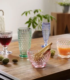 New Longdrink/Bierbeker Boston coloured Glazen & Karaffen