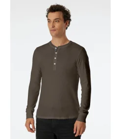 Discount Longsleeve Heren -Shirt Clay Heren T-Shirts & Polo's