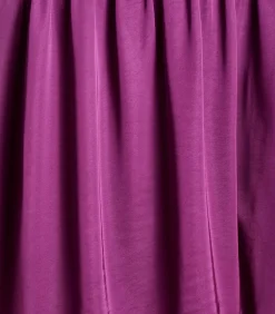 DAMES La Fée Maraboutée Losse paarse satijnen blouse