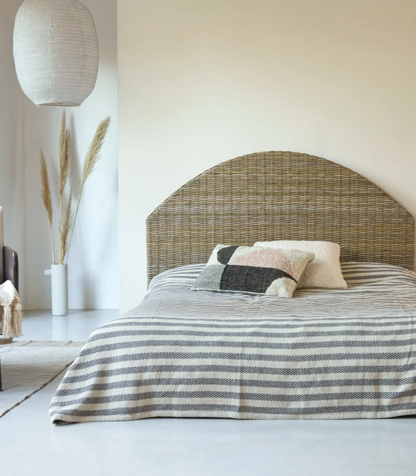 Tikamoon Louison - Hoofdbord van kubu 160 cm