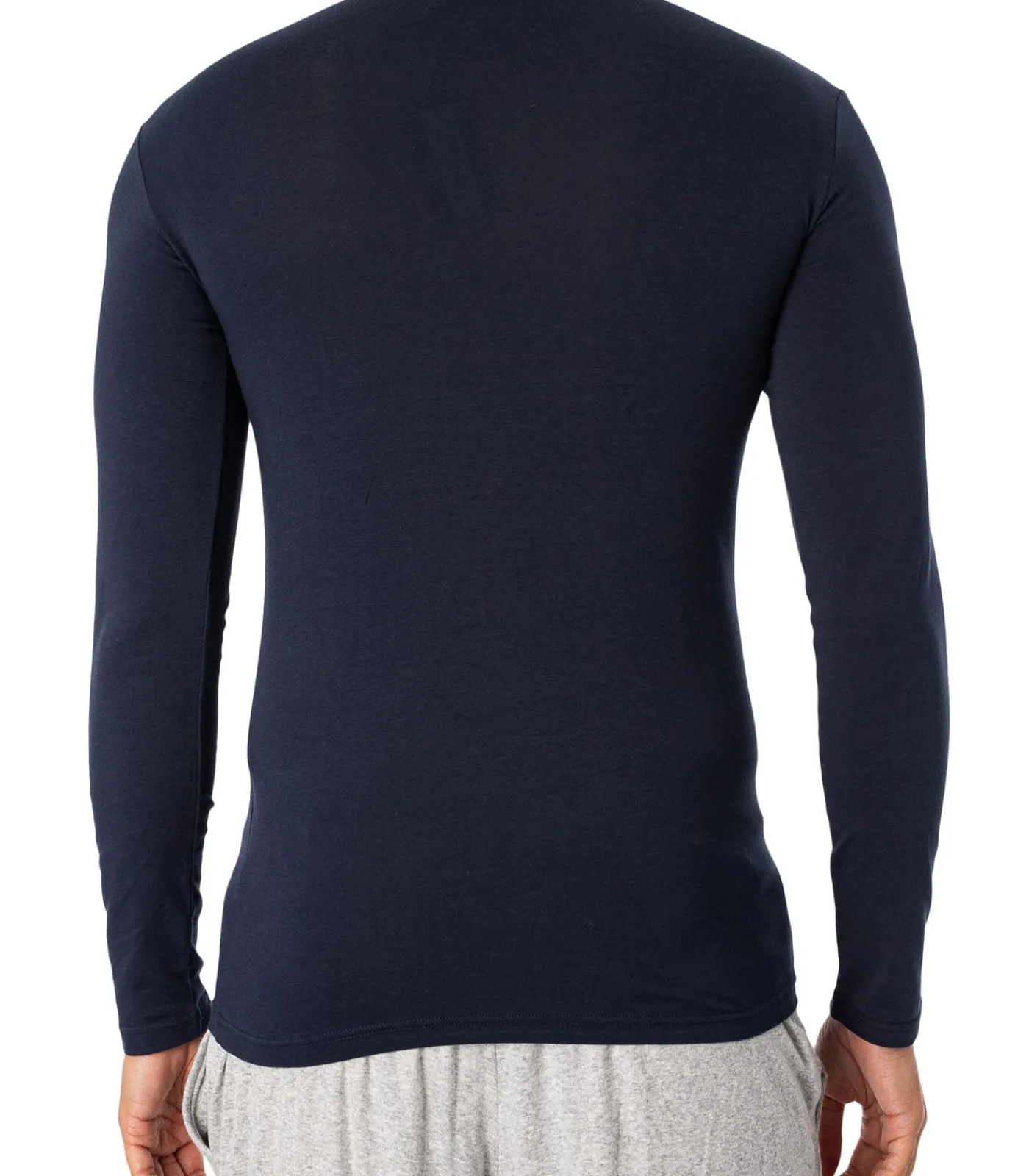 Lounge Box-Logo Met Lange Mouwen T-Shirt Heren Tops & Shirts