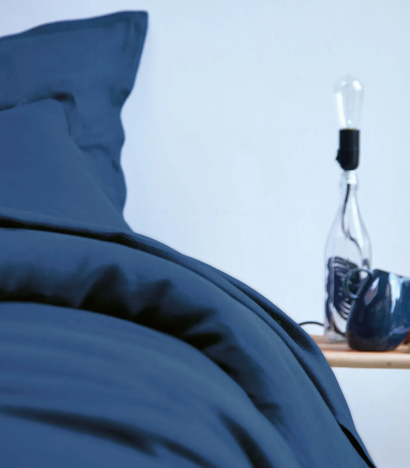 Blanc des Vosges LOUXOR Marine - Laken linnen Stonewashed