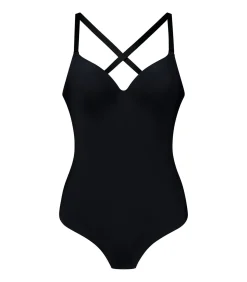 Outlet Low Back Bodysuit String | Zwart M DAMES Corrigerend Ondergoed