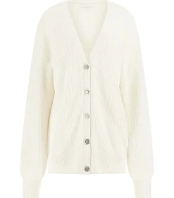 DAMES GUESS Ls Vn Jamie Cardi Swtr