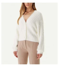 Ls Vn Kinako Fuzzy Cardigan DAMES Truien & Cardigans