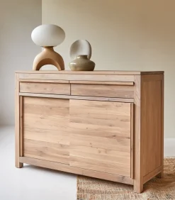 Luce - Massief eiken buffetkast 120 cm Meubels
