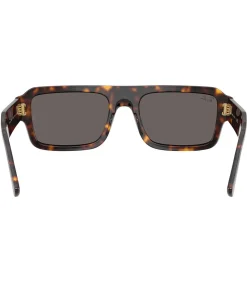 Clearance Lukas Bio Based Rechthoekige Zonnebril Heren Brillen