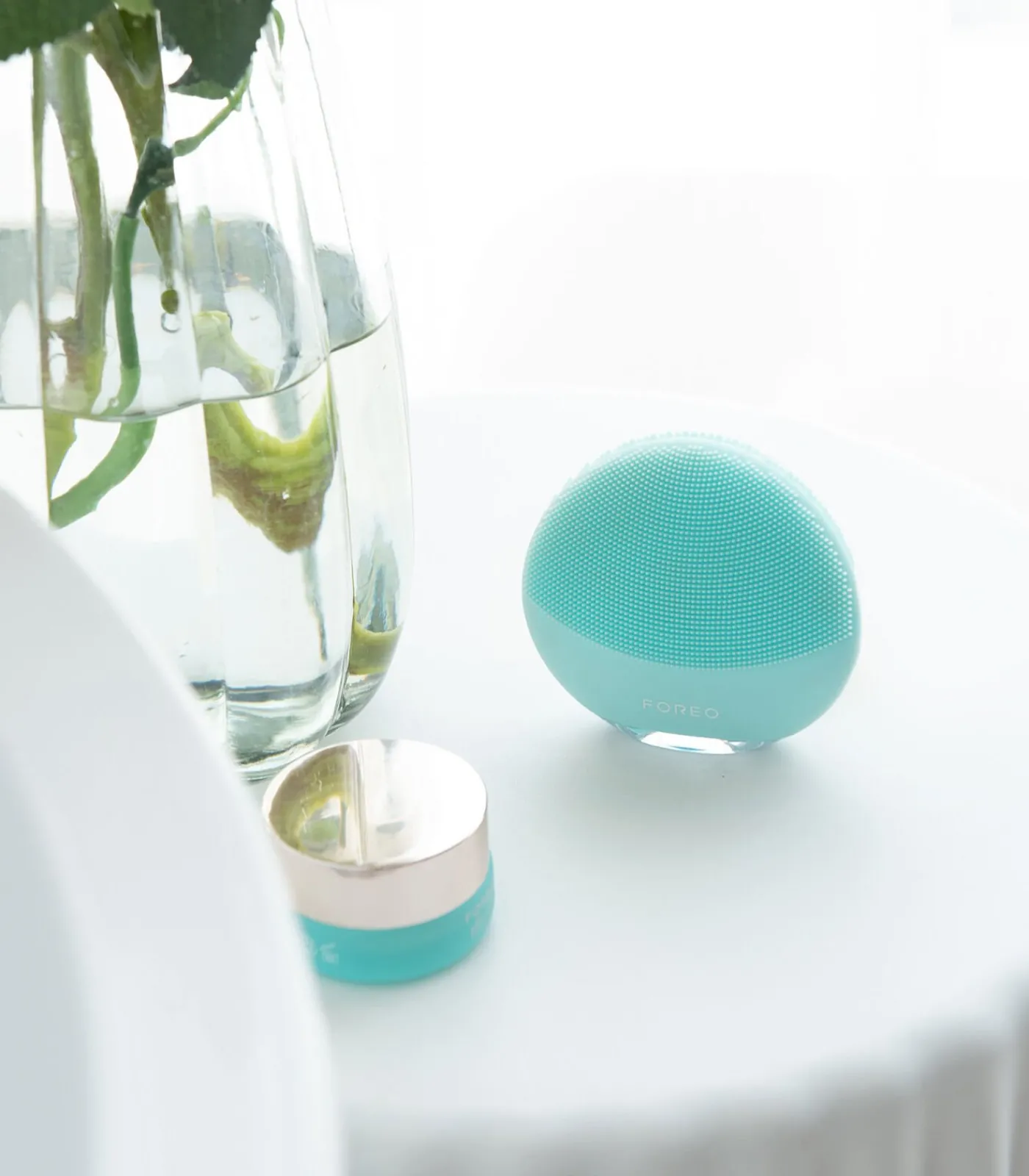 FOREO LUNA 4 mini Gezichtsreiniger Alle Huidtypen, Artic Blue