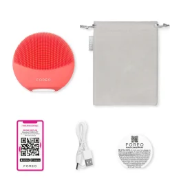 Clearance LUNA 4 mini Gezichtsreiniger Alle Huidtypen, Coral Gezichtsverzorgings Accessoires
