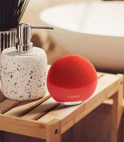 Clearance LUNA 4 mini Gezichtsreiniger Alle Huidtypen, Coral Gezichtsverzorgings Accessoires