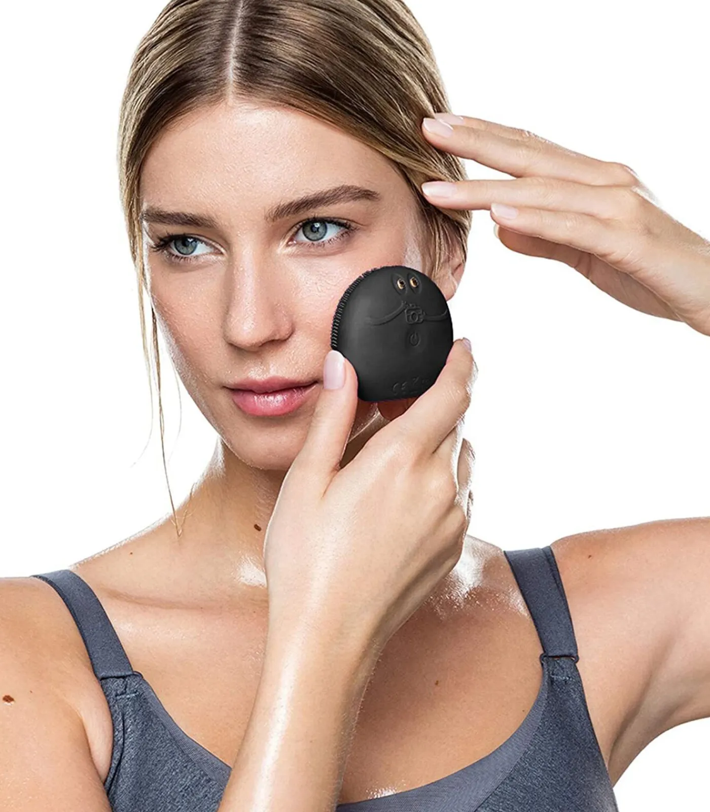 New LUNA Fofo Midnight Gezichtsborstel met huidanalyse Gezichtsverzorgings Accessoires