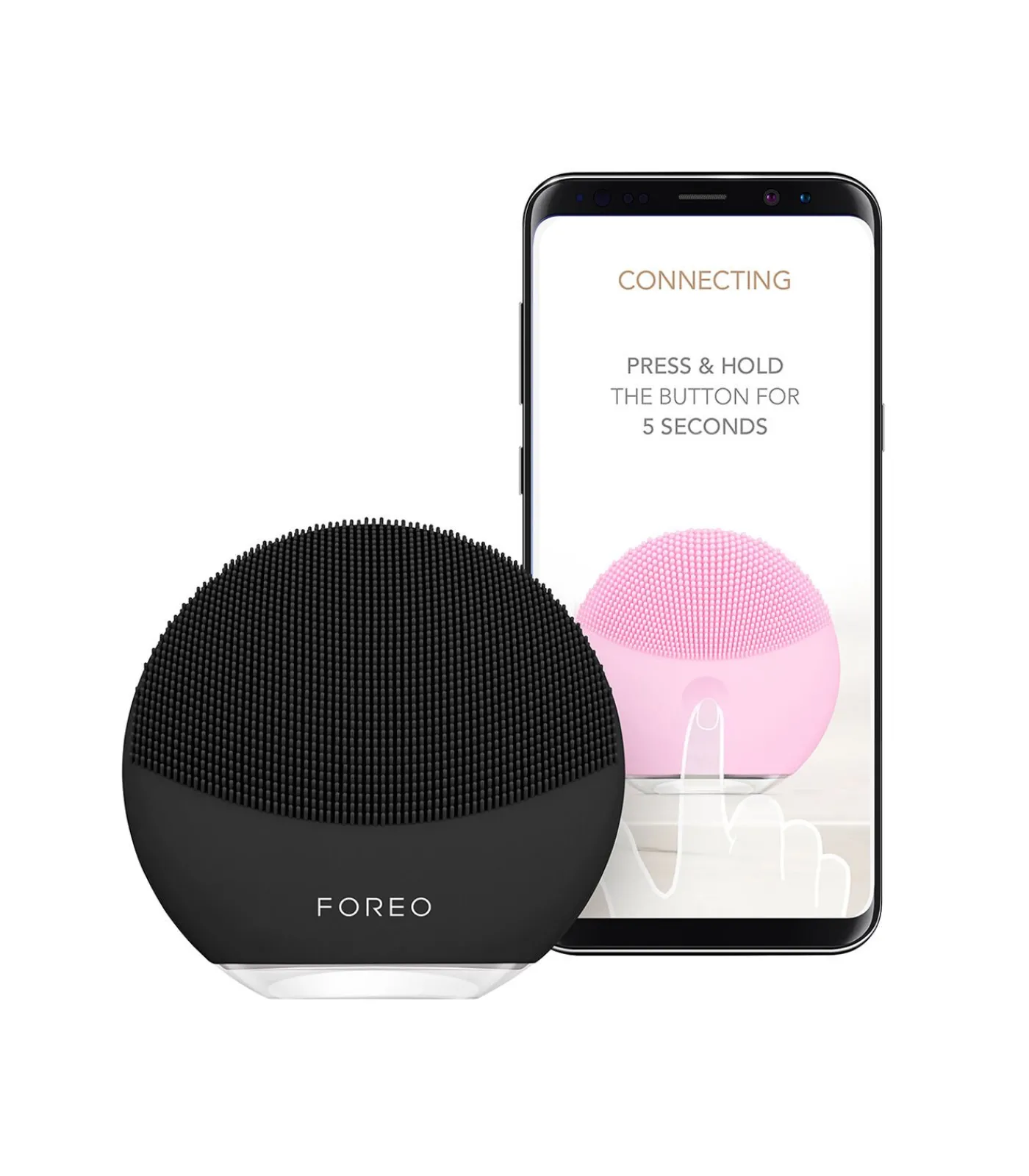 FOREO LUNA Mini 3 Midnight Elektrische Gezichtsreiniger voor Alle Huidtypen