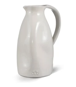 Hot Luxe - Aardewerk - Medium - Karaf - Wit Glazen & Karaffen