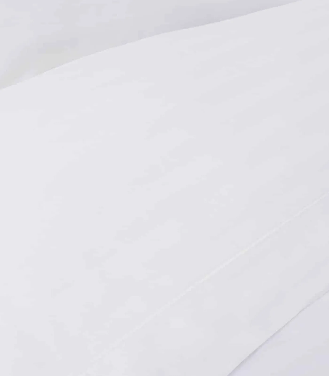 Hot Luxe gestreept laken in wit katoensatijn 270x300 cm Lakens