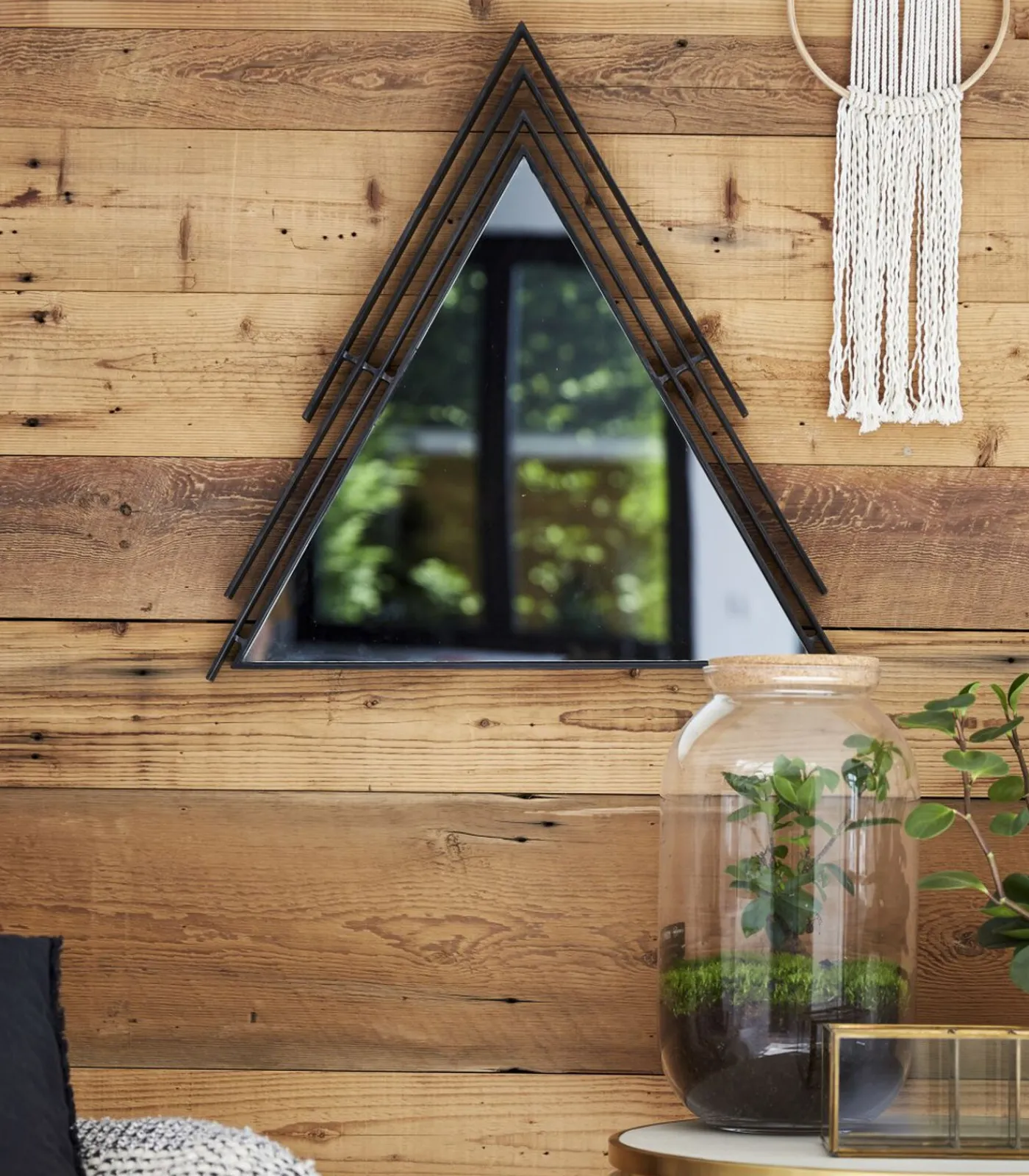 Tikamoon Maho - Metalen spiegel 60 cm