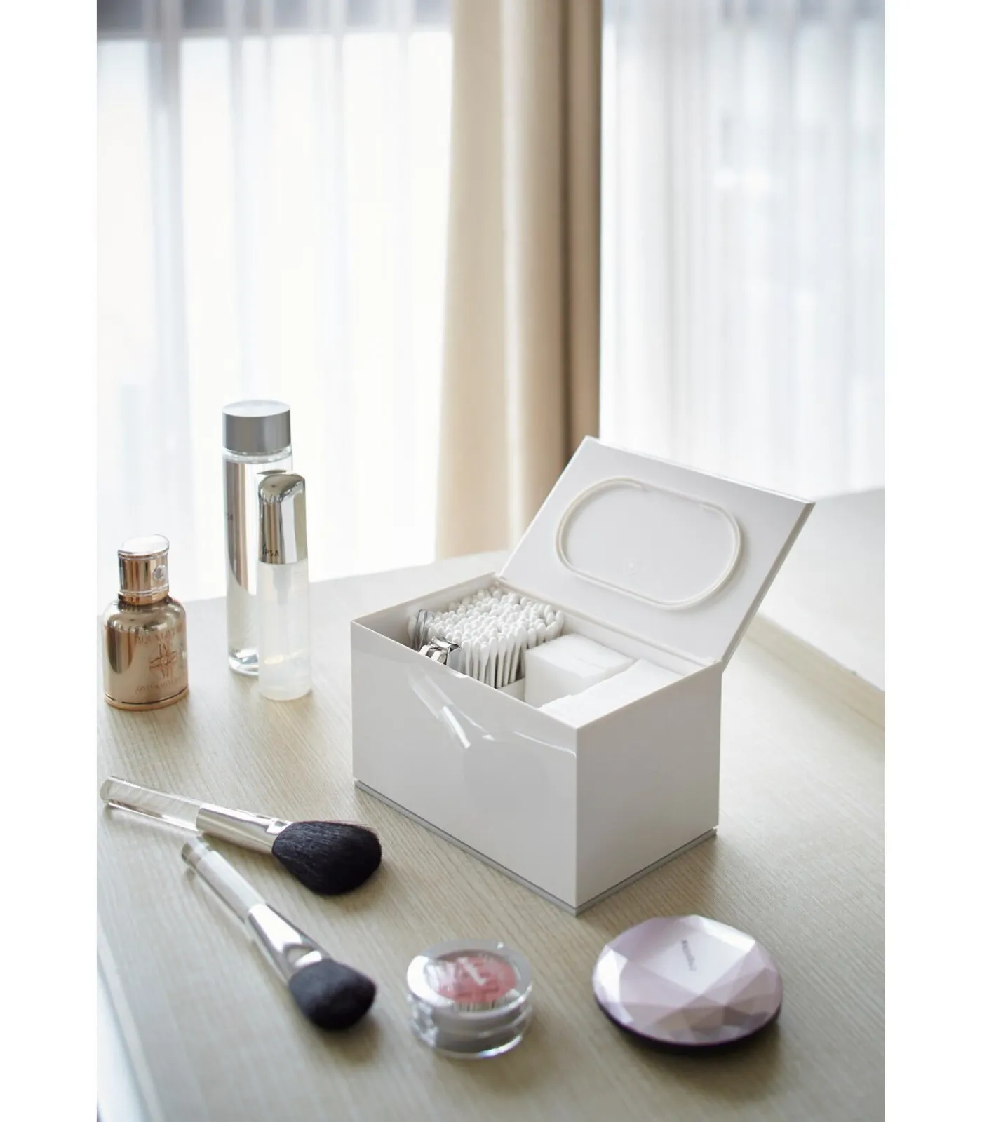 YAMAZAKI Make Up Organizer - Veil - Wit