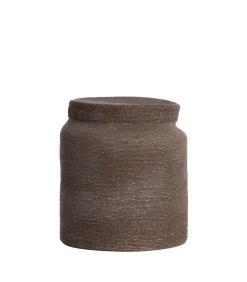 Outlet Mand Betania - Donkerbruin - Ø33cm - Set van 2 Organiseren