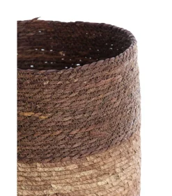 Light & Living Mand Kenmare - Naturel - Ø34cm - Set van 3