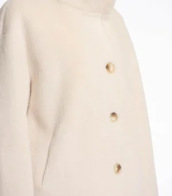 DAMES Rino&Pelle Mantel van imitatiebont met hoge kraag Berk 42