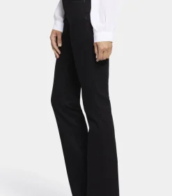 DAMES NYDJ Marilyn Straight Jeans Zwart Waist-Match™ Denim
