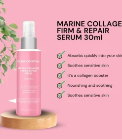 Glow Cocktail Marine Collageen Verstevigend & Herstellend Serum 30ml
