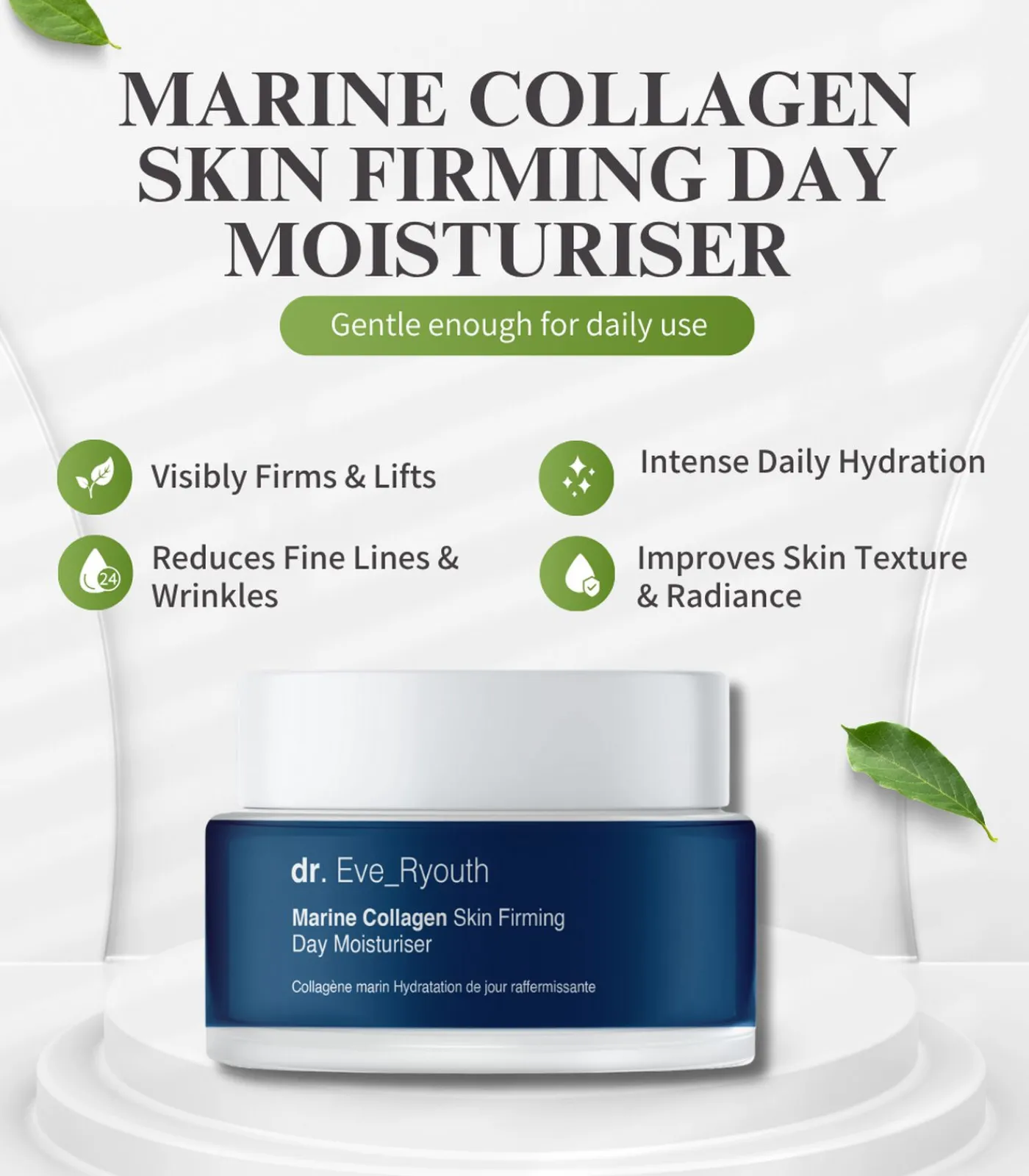 Hot Marine Collagen Huidverstevigende Daghydraterende Crème 50 Ml Skincare