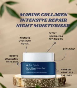Online Marine Collagen Intensive Repair Nachtbevochtiger 50Ml Skincare