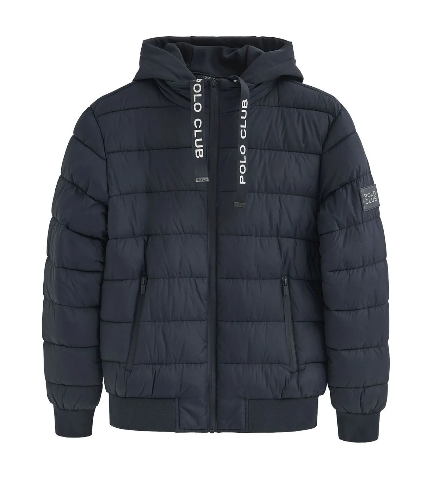 Heren Polo Club Marineblauwe jas Comet met -logo