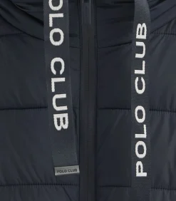 Heren Polo Club Marineblauwe jas Comet met -logo