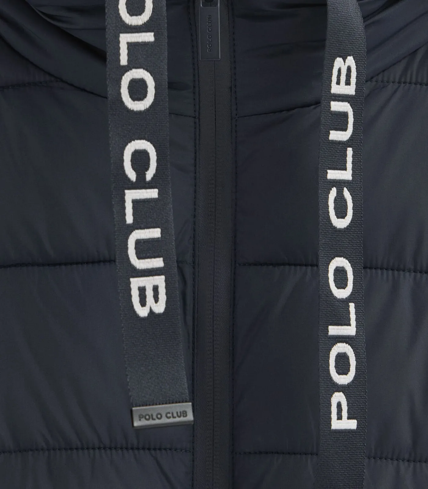 Heren Polo Club Marineblauwe jas Comet met -logo