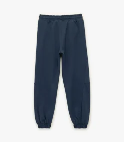 Kinderen Koton Marineblauwe Joggingbroek voor Jongens met Elastische Taille