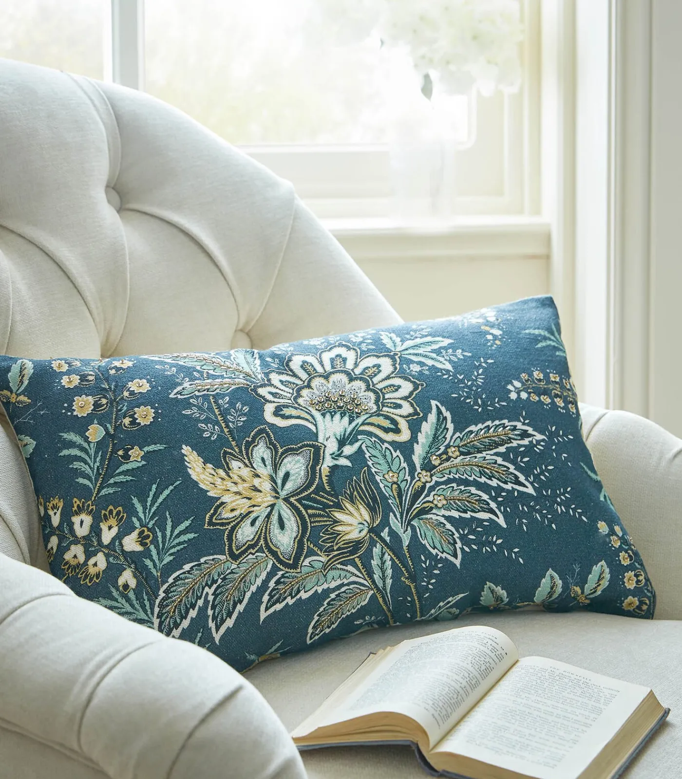 Laura Ashley Marlbrook Dusky Seaspray Sierkussen