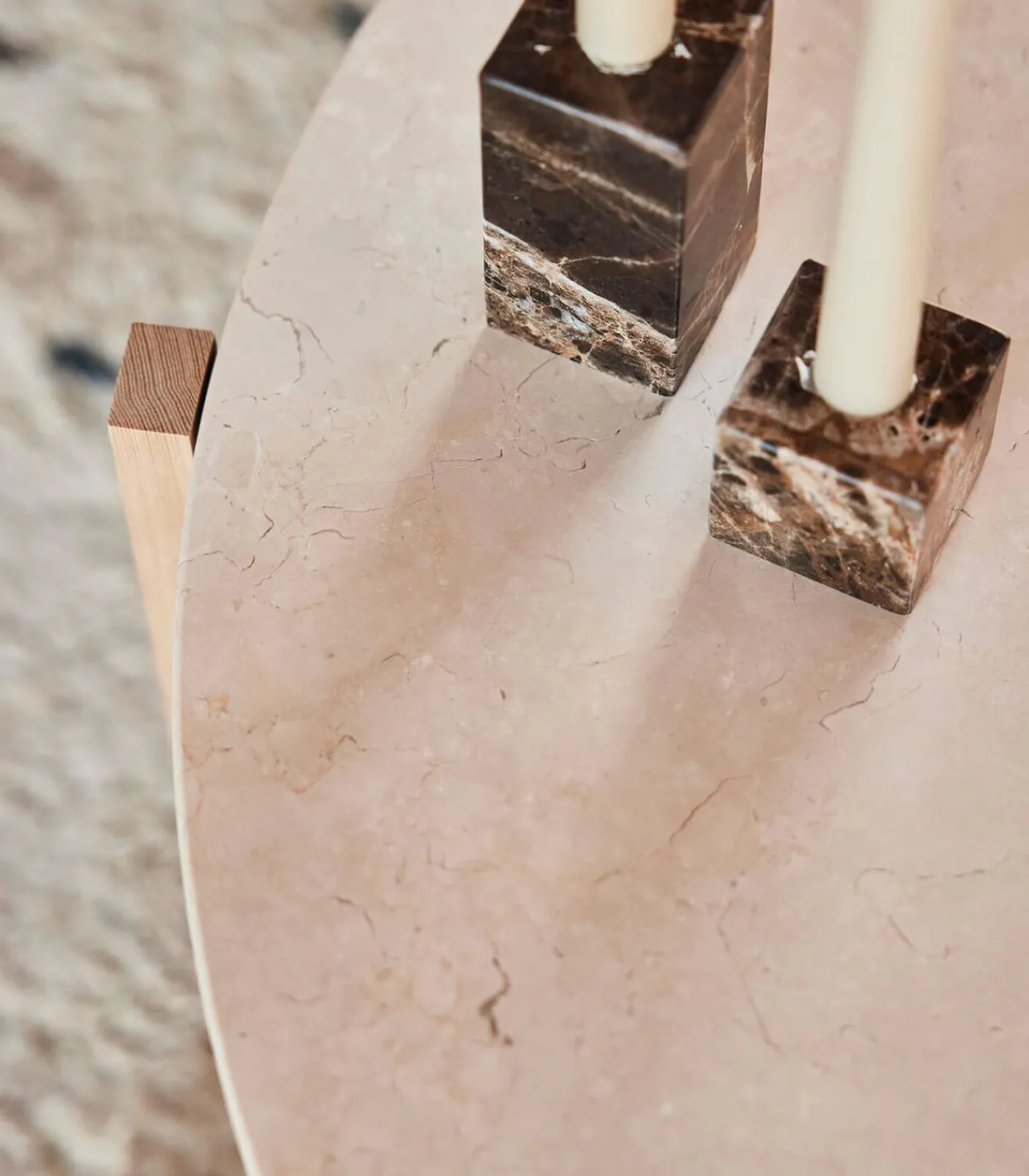 OYOY Marmeren kaarsenhouder